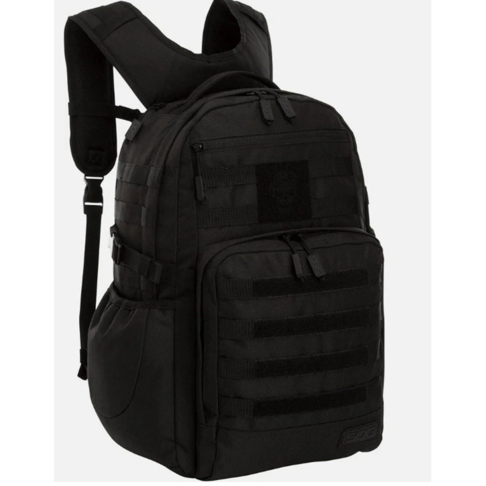 SOG Black Ninja Tactical Backpack Daypack Men's Outdoor Hiking Bugout Travel Bag
